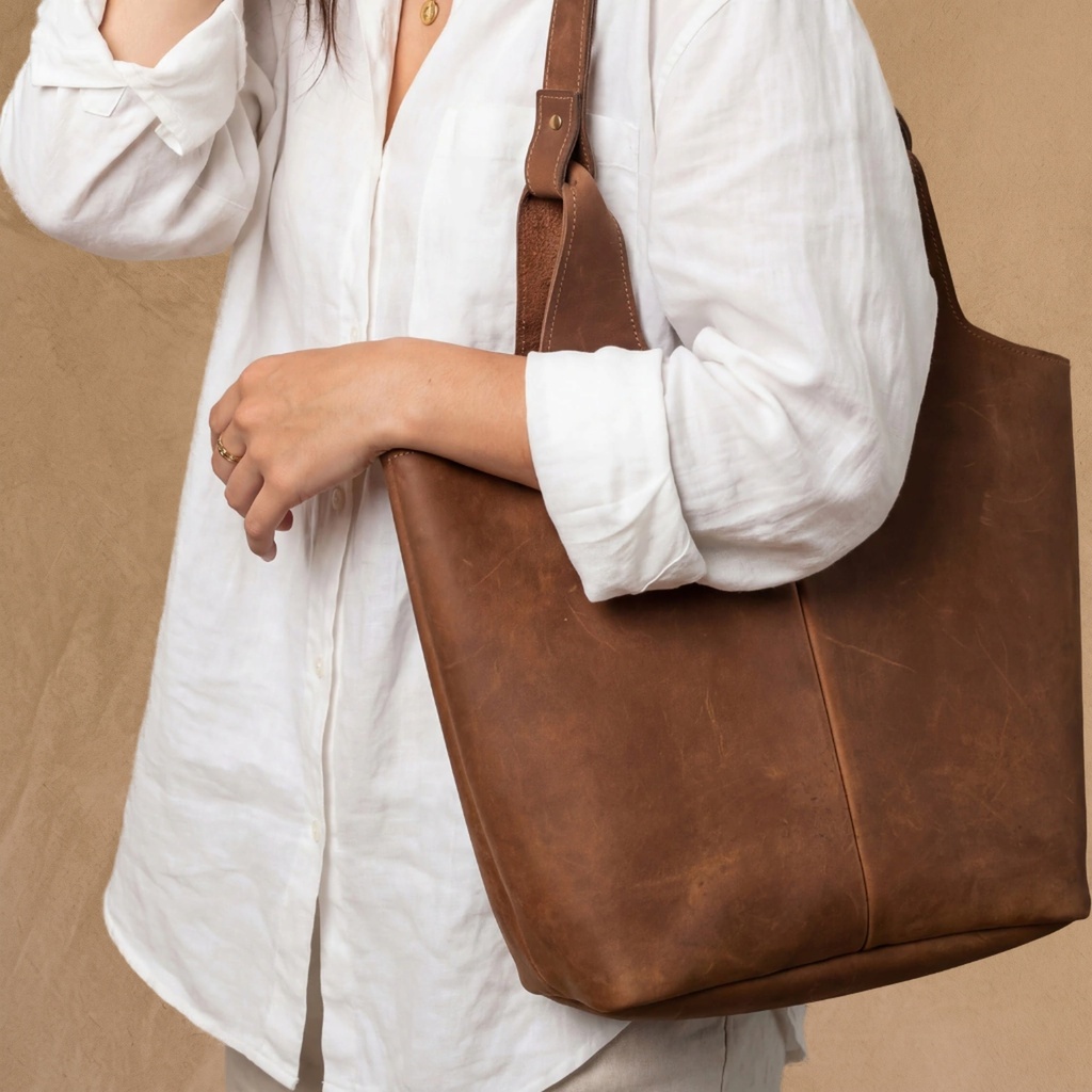 CARTERA MERYL CHOCOLATE