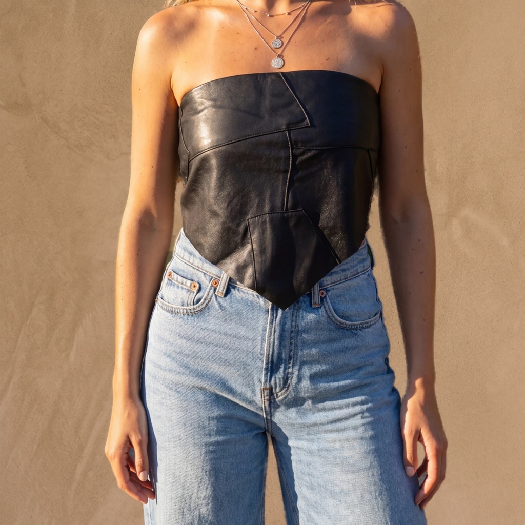 TOP GRETA NEGRO