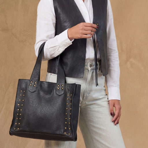[CUE-7020NEG] CARTERA FIORELLA NEGRO